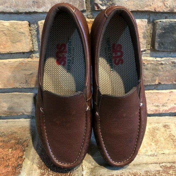 SAS Tripad Comfort Brown Loafer Shoes Size US 7 W - Picture 6 of 11